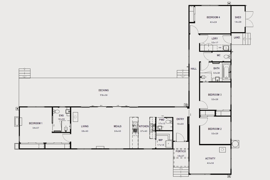 The Eganstown Project Floorplan - Flinders 17